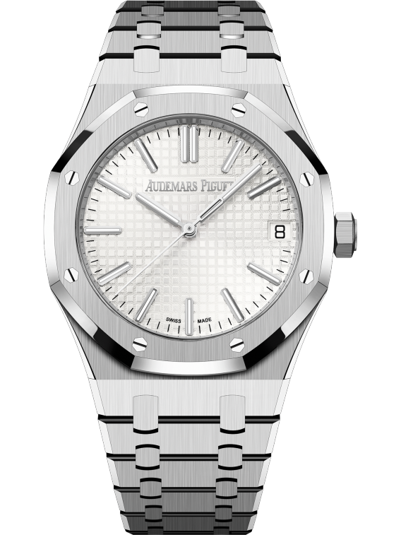 Audemars Piguet Royal Oak 15500St.Oo.1220St.04 White Index Self- Winding 41Mm