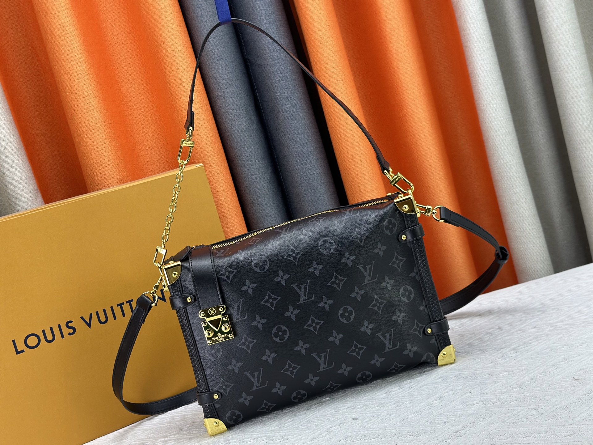 Louis Vuitton Bagsmonogram Side trunk pm Shoulder Bag M46358 M14513 锛�7AReplica锛�