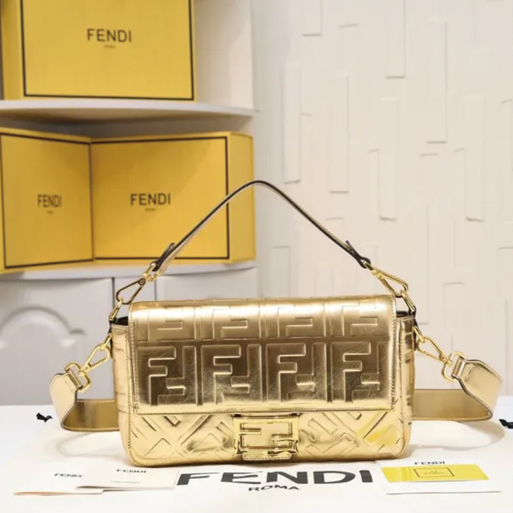 Baguette Bag Gold 3314 LM071 26cm