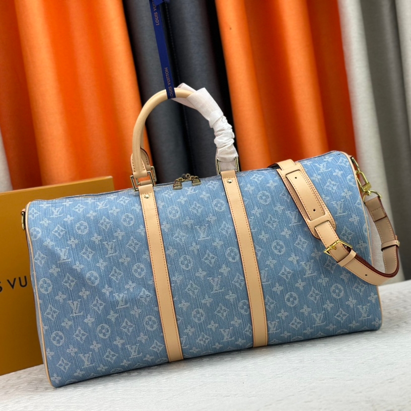 Louis Vuitton KEEPALL BANDOULI�RE 50 travel bag