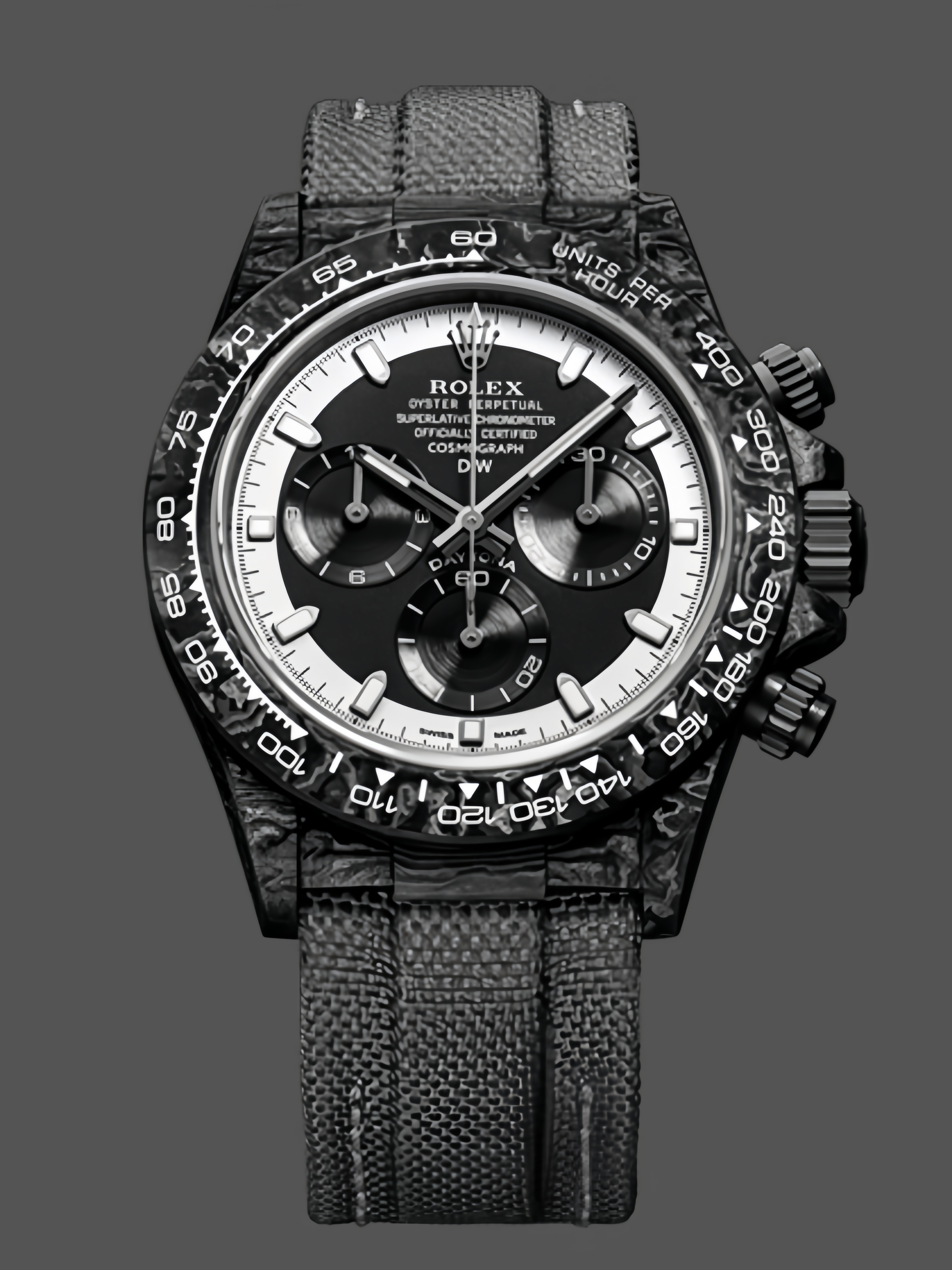 Rolex Daytona Cosmograph DIW Carbon Fiber Black Dial 40mm