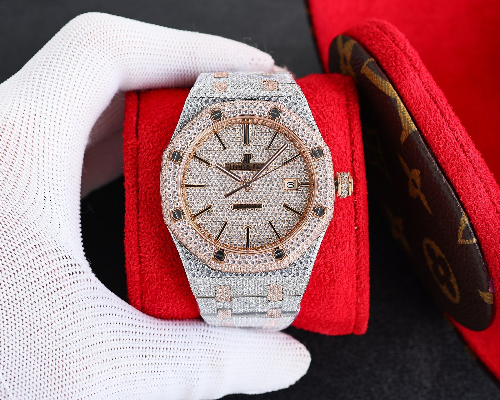 Audemars Piguet Moissanite watch