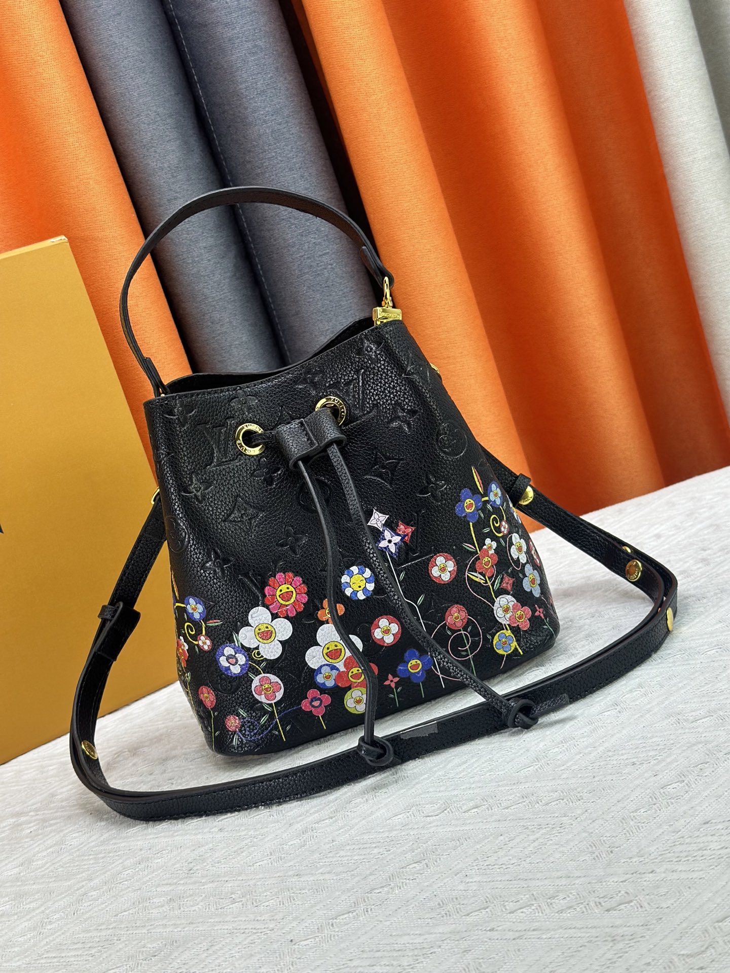 Louis Vuitton Bags Takashi Murakami Cherry Blossom Shoulder Bag M13676 M44021锛�7AReplica锛�