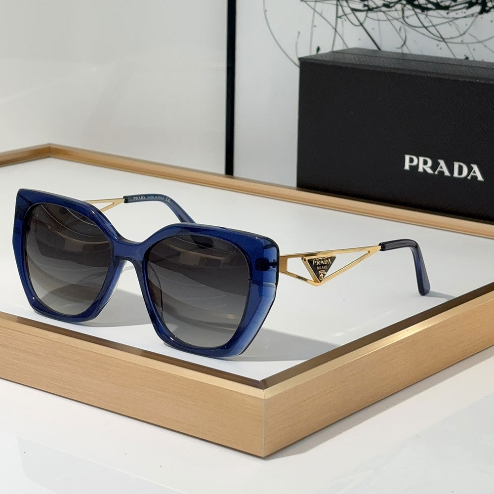 Prada The legs are Hollowed Out sunglasses Top quality 锛�Replica锛�