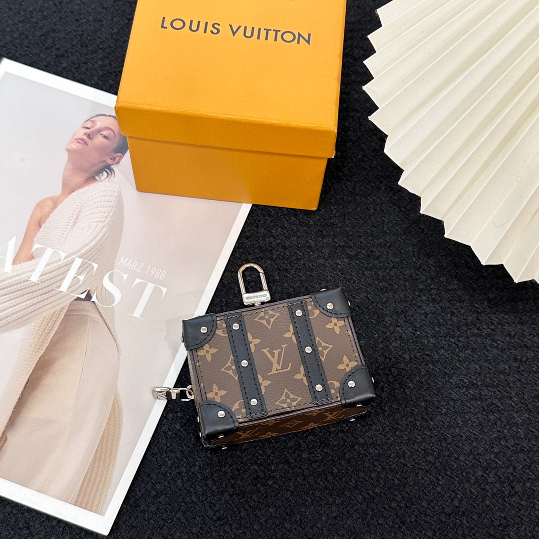 Louis Vuitton Micro Bag Leather Keychain Pendant Accessories