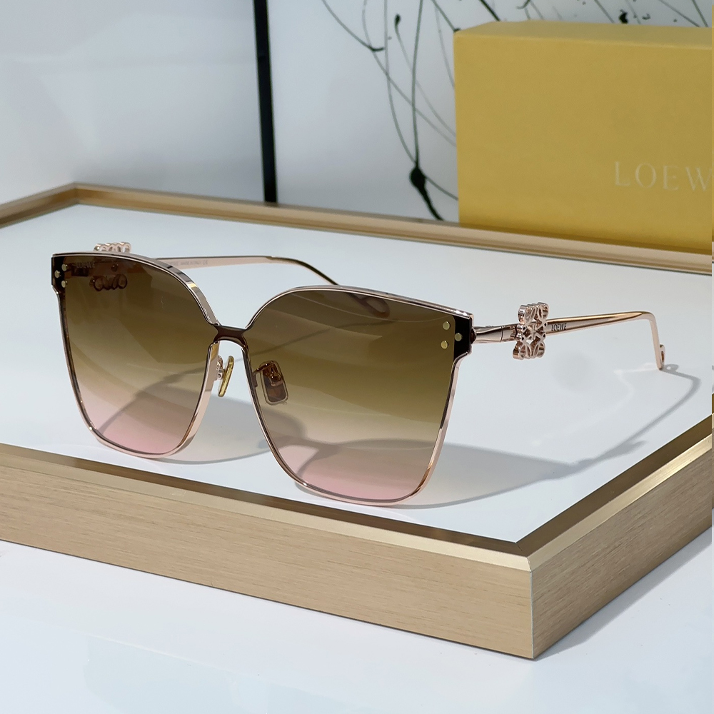 Loewe Simple Square Sunglasses Top Quality锛�Replica锛�