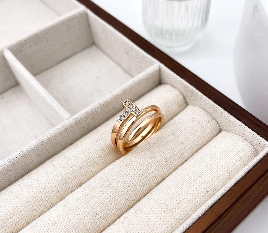 Tiffany T Diamond Square Wrap Ring