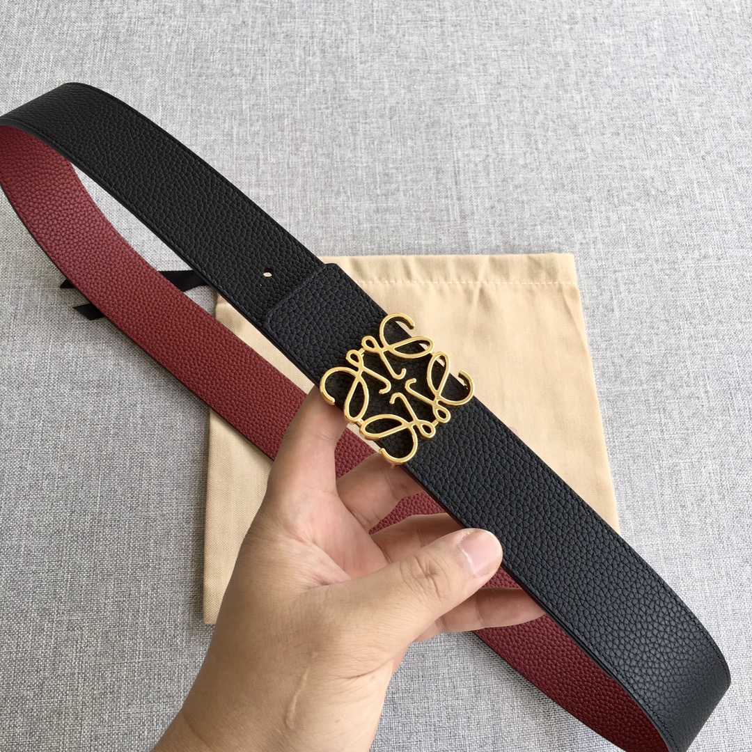 Loewe Leather Belts 1:1 Mirror Version