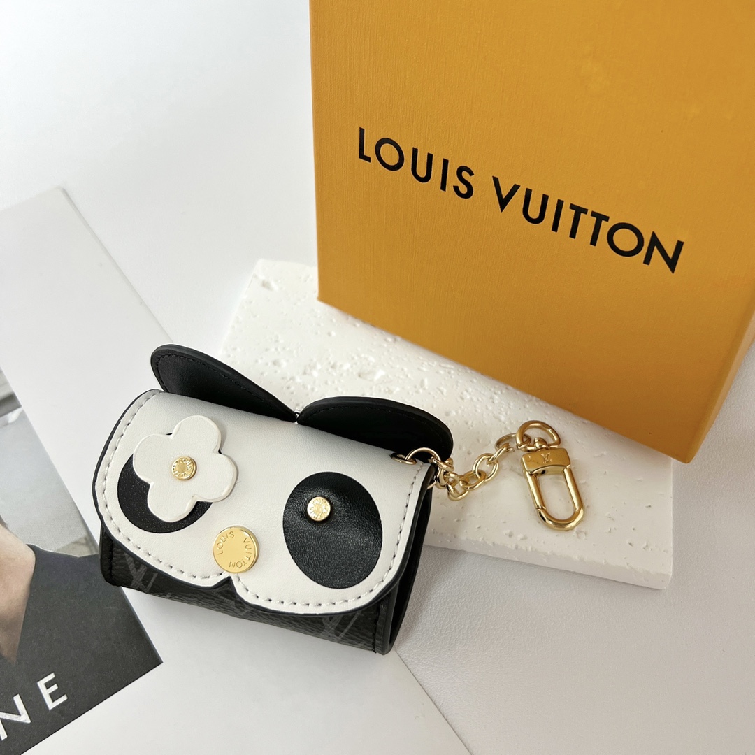 Louis Vuitton Micro Bag Leather Keychain Pendant Accessories