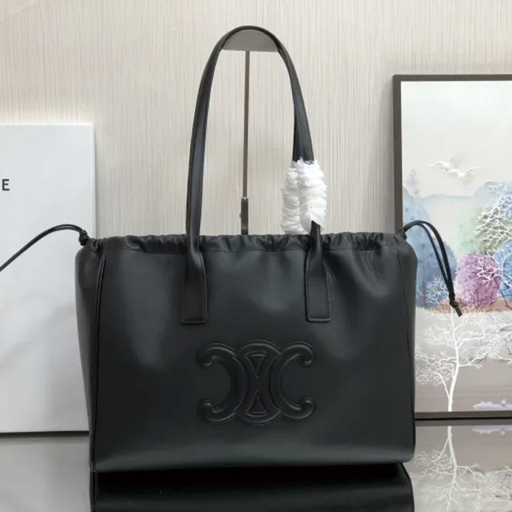 CABAS TRIOMPHE Bag Black 012118 LM061 44cm