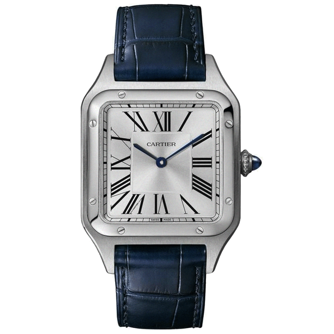 Cartier Santos Stainless Steel Men��s Watch, WSSA0032