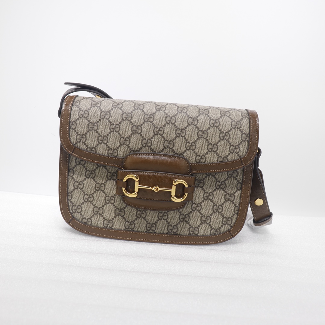 GUCCI 1955 Horsebit Bag 602204 25x18x8cm