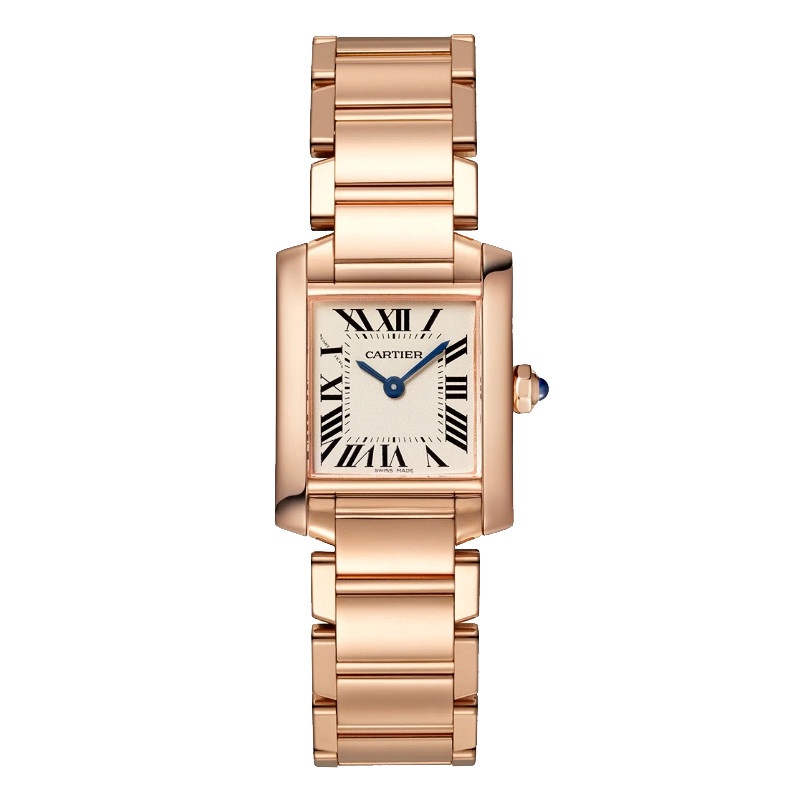 Cartier Tank Francaise Small Model 18K Rose Gold Lady��s Watch, WGTA0029