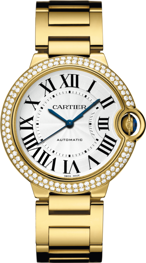 Cartier Ballon Bleu 18K Yellow Gold & Diamonds Lady��s Watch, WJBB0007