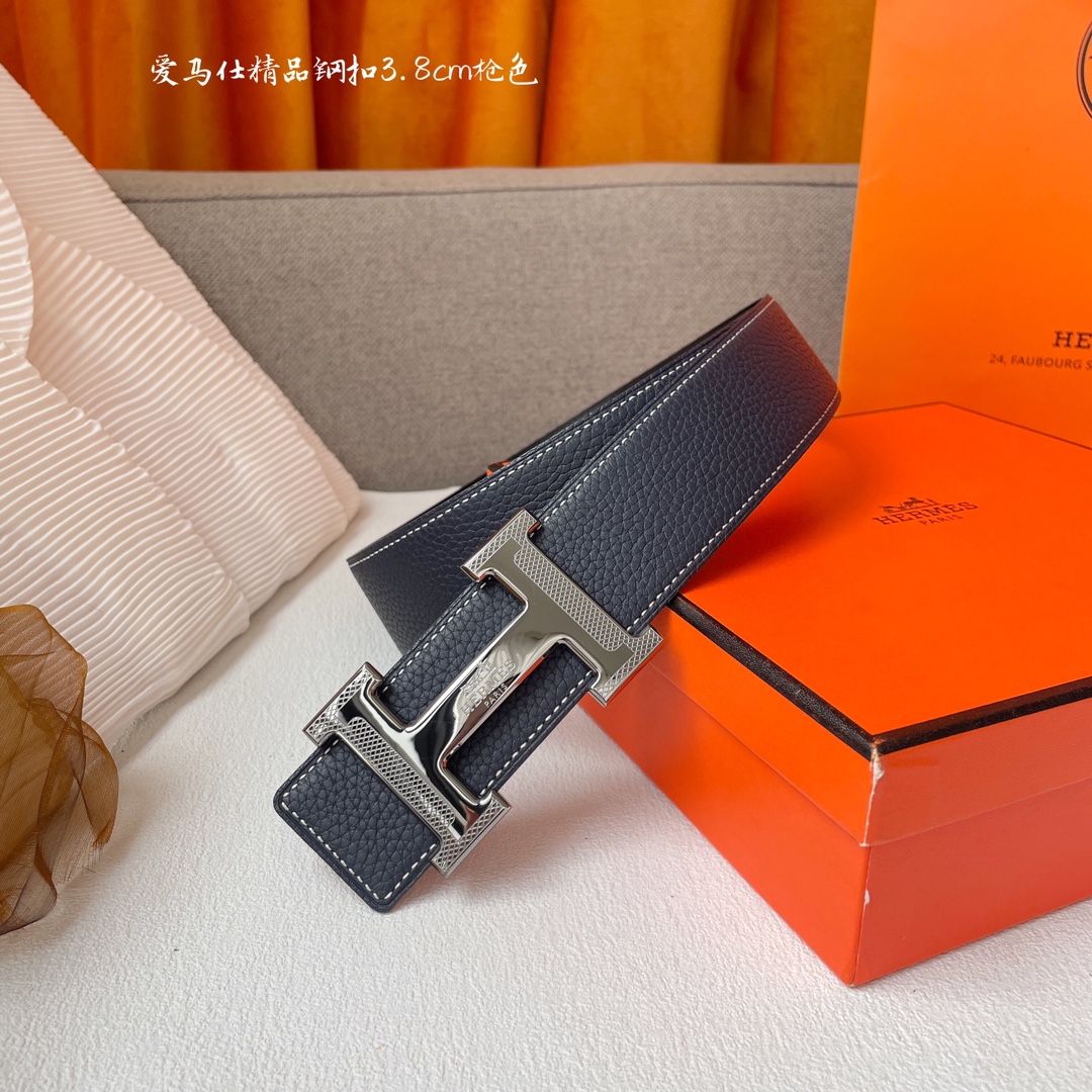 Hermes Leather Belts 1:1 Mirror Version