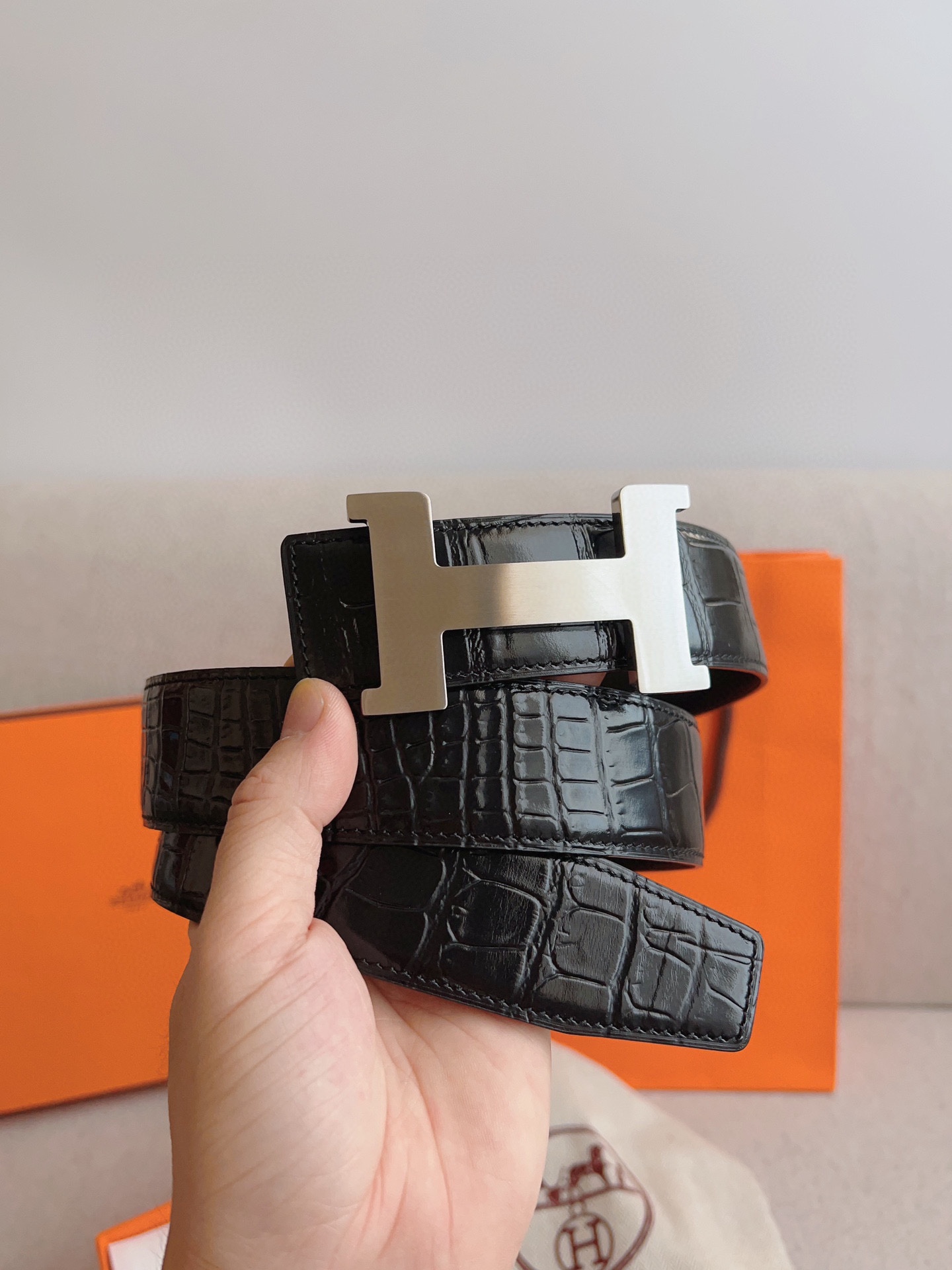 Hermes Leather Belts 1:1 Mirror Version