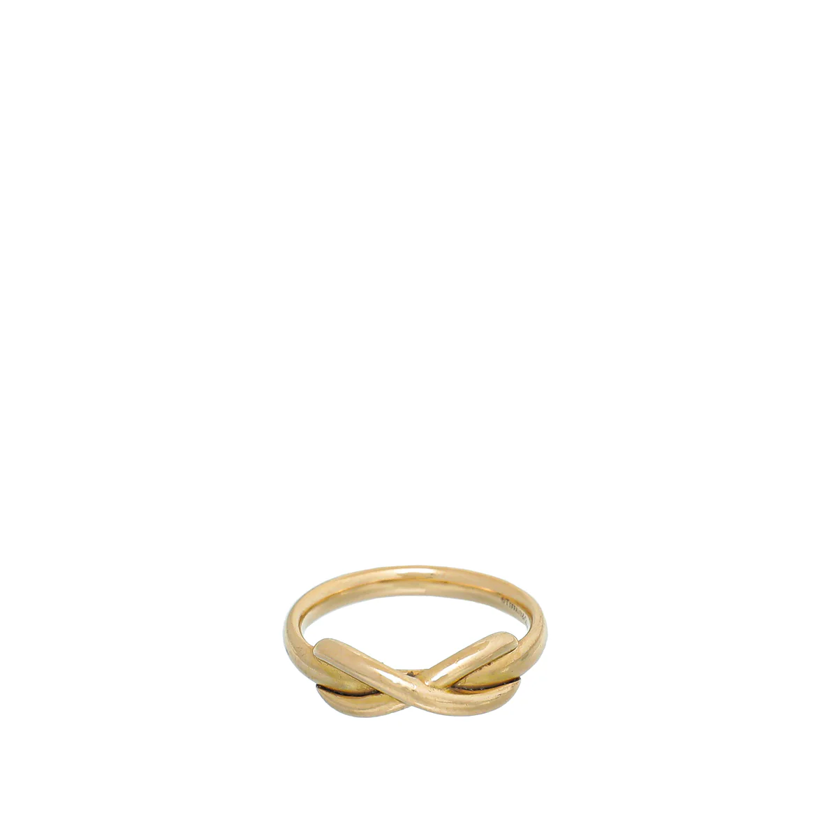 Tiffany & Co 18K Yellow Gold Infinity Ring 8