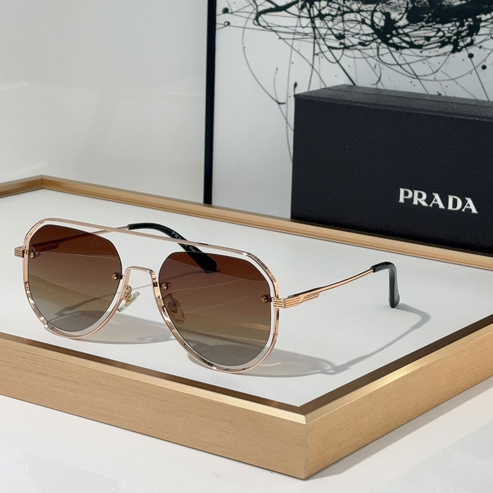 Prada Fully Transparent sunglasses Top quality 锛�Replica锛�