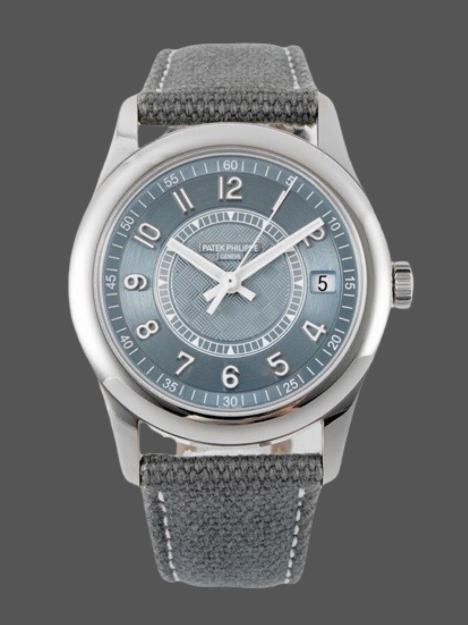 Replica Patek Philippe Limited Edition Calatrava 40mm 6007A 001 Blue Dial Mens Watch