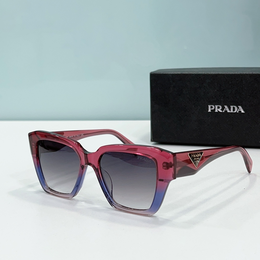 Prada Classical stereogram sunglasses Top quality 锛�Replica锛�