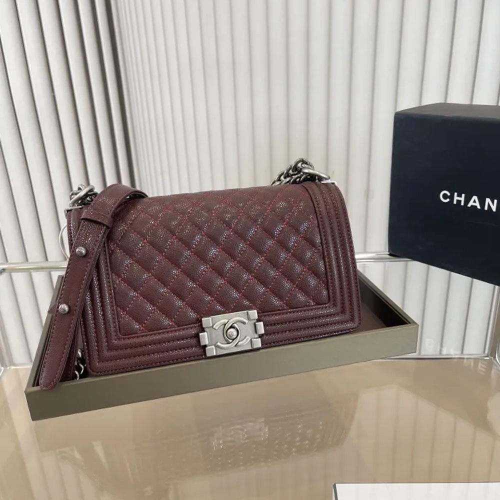 Chanel Leboy Bag caviar leather 007 DB071 25cm