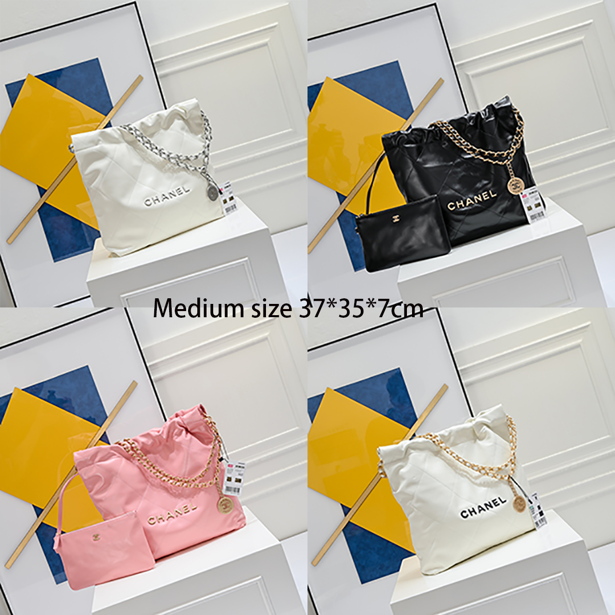 Chanel 23S bag AS3260 LM081 37cm