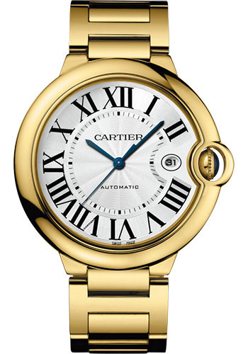 Cartier Ballon Bleu 18K Yellow Gold Men��s Watch, WGBB0023