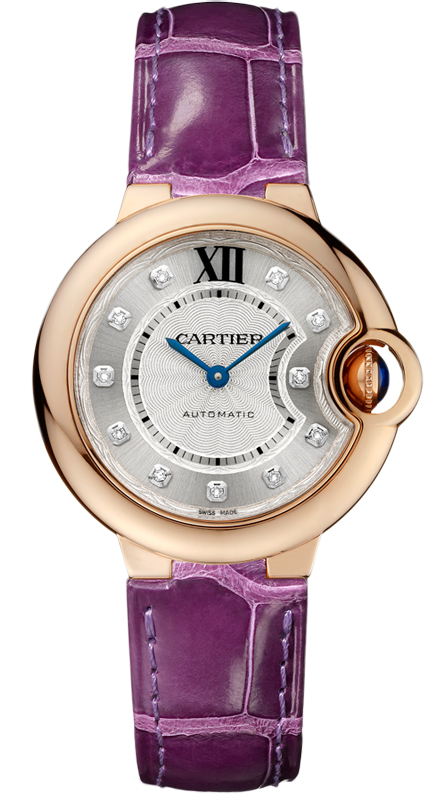 Cartier Ballon Bleu 33 mm Rose Gold & Diamonds Lady��s Watch, WE902040