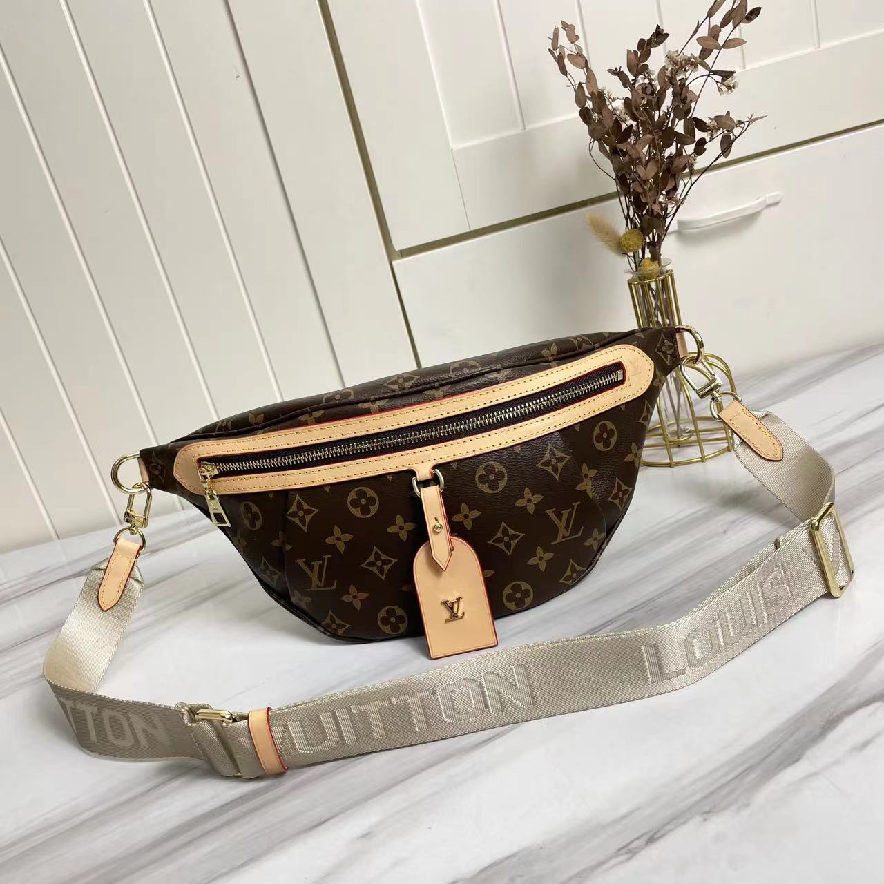 LV High Rise Belt Bag 46784 CS031 38cm