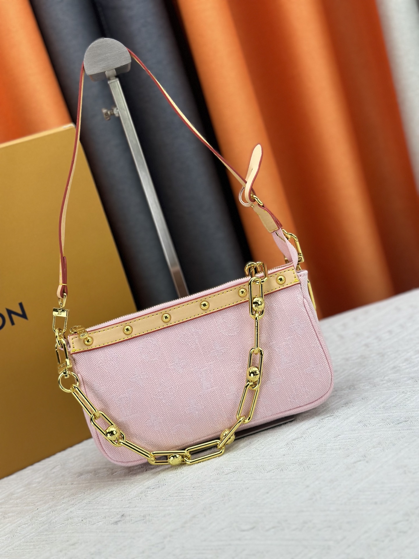 Louis Vuitton Bags Takashi Murakami Pochette Accessoires Denim Jeans锛�7AReplica锛�