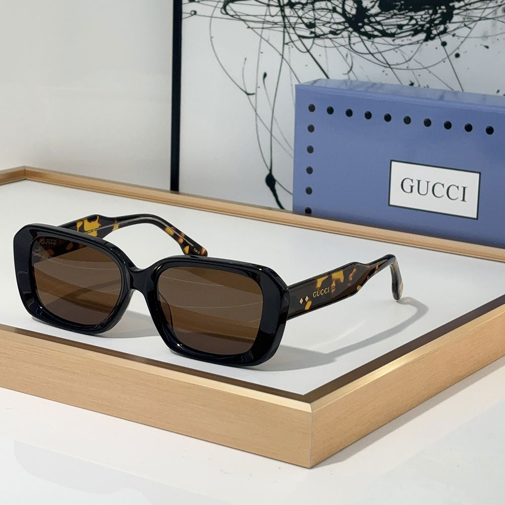Gucci Fashion mirror leg Logo sunglasses Top quality 锛�Replica锛�