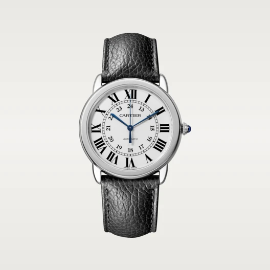 CARTIER MONTRE RONDE SOLO Silver Gray 42mm