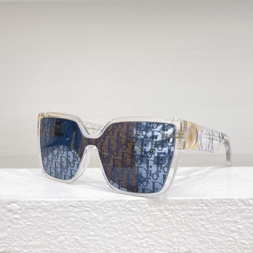 Dior Square Clear Sunglasses Top Quality (Replica锛�