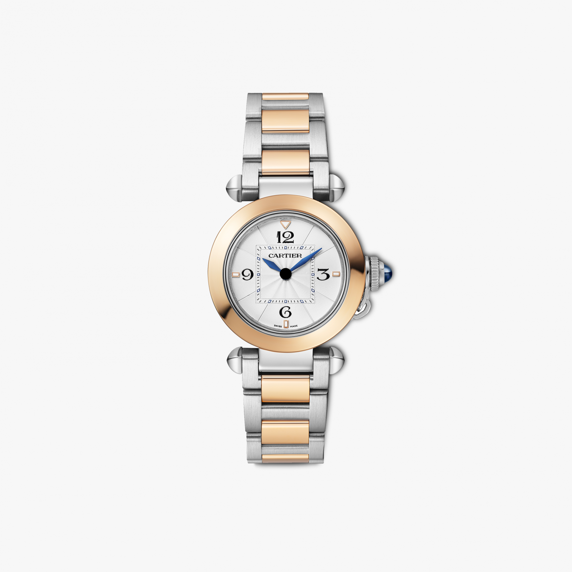 Cartier Pasha 30 mm Stainless steel & Rose Gold Lady��s Watch, W2PA0007