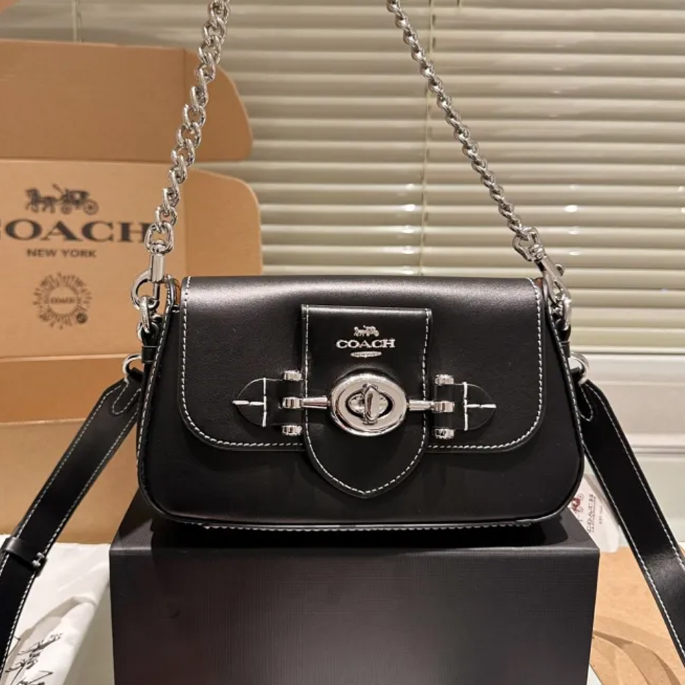 COACH BRIE Shoulder Bag 022 LLS512 22cm