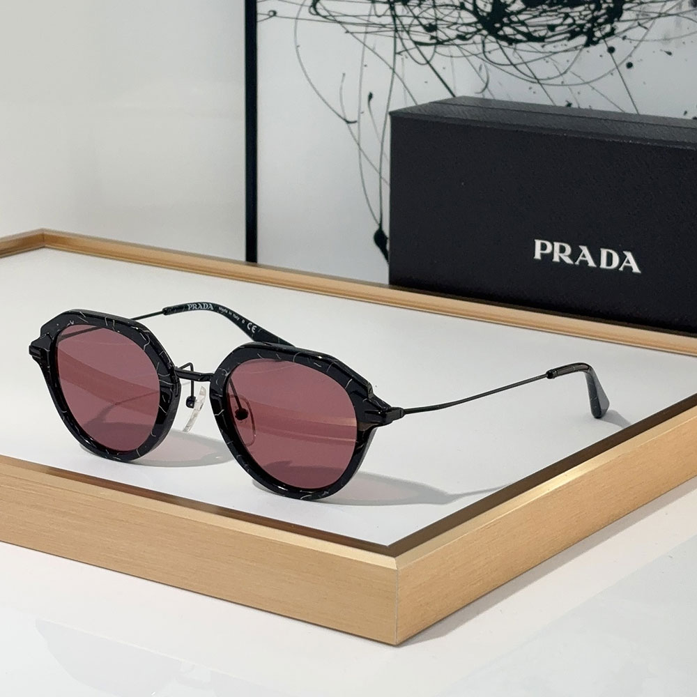 Prada Vintage garden Framed Sunglasses Top quality 锛�Replica锛�