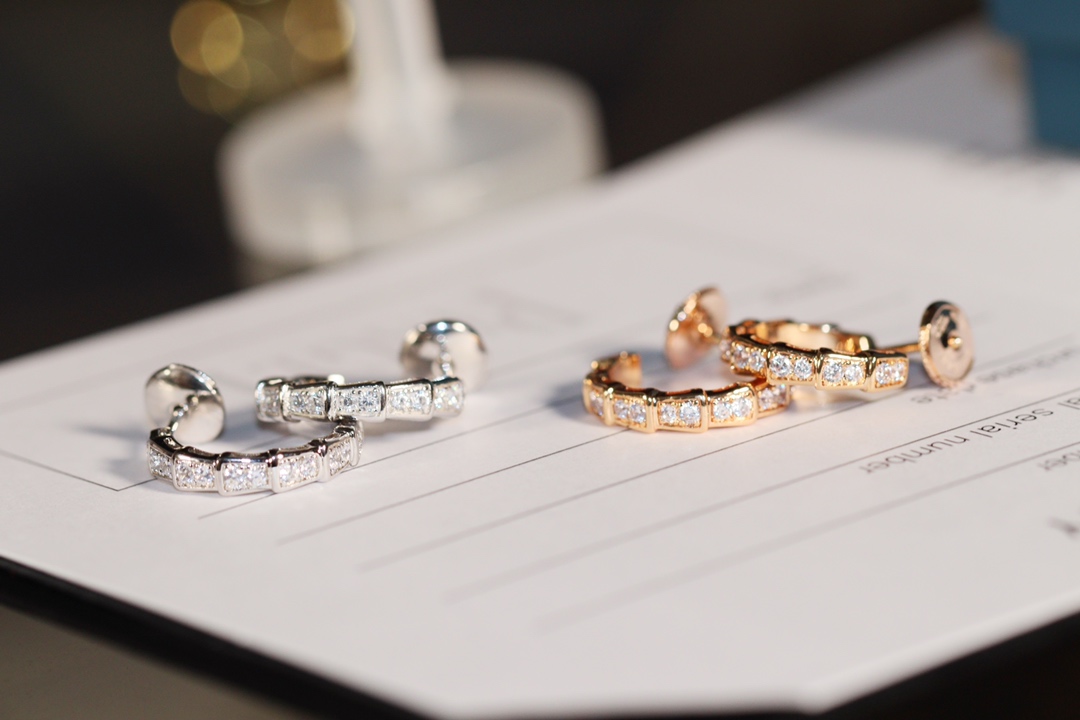 Bvlgari SERPENTI VIPER EARRINGS