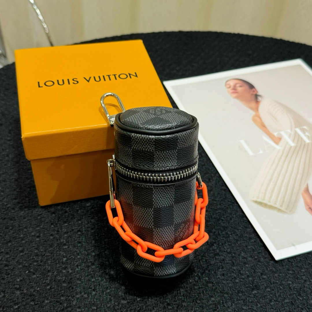 Louis Vuitton Micro Bag Leather Keychain Pendant Accessories