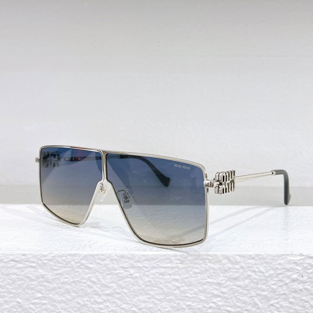 Miumiu Thin Metal Mirror legs Sunglasses Top quality 锛�Replica锛�