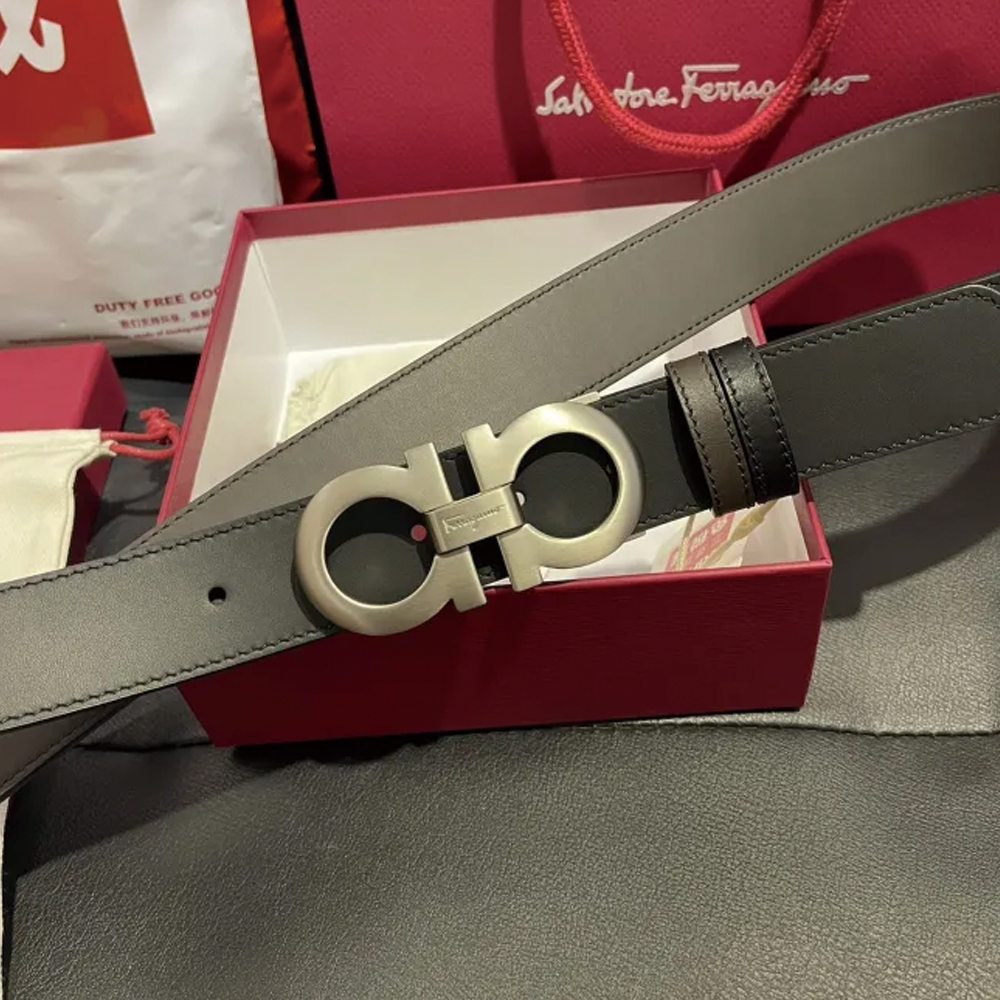 FERRAGAMO Belt 002 22PJ081 3.5cm