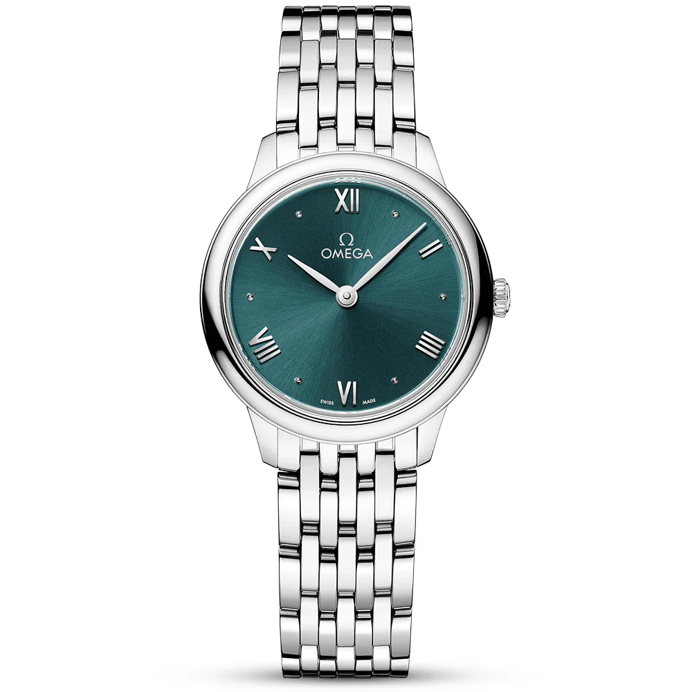 De Ville Prestige 27.5mm Green Dial Ladies Bracelet Watch
