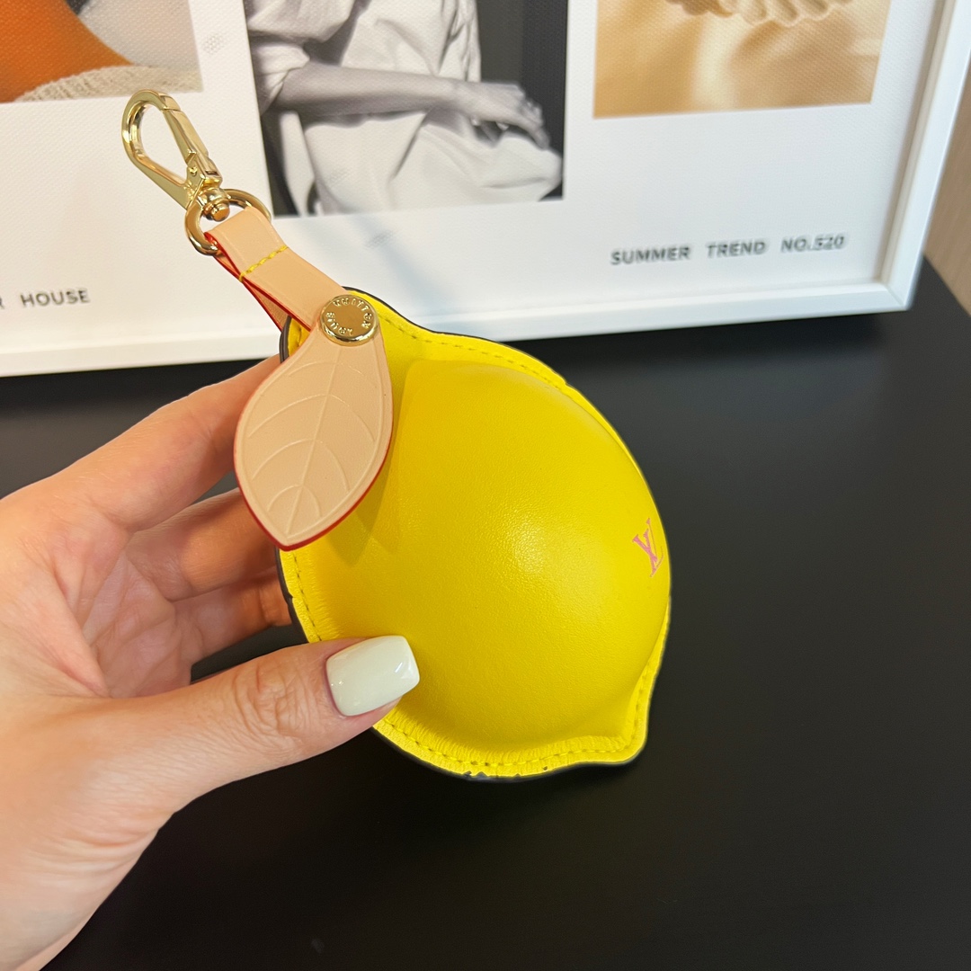 Louis Vuitton Micro Bag Leather Keychain Pendant Accessories