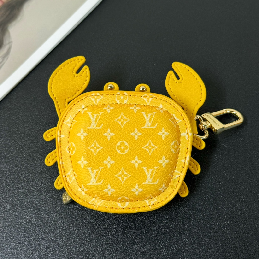 Louis Vuitton Micro Bag Leather Keychain Pendant Accessories
