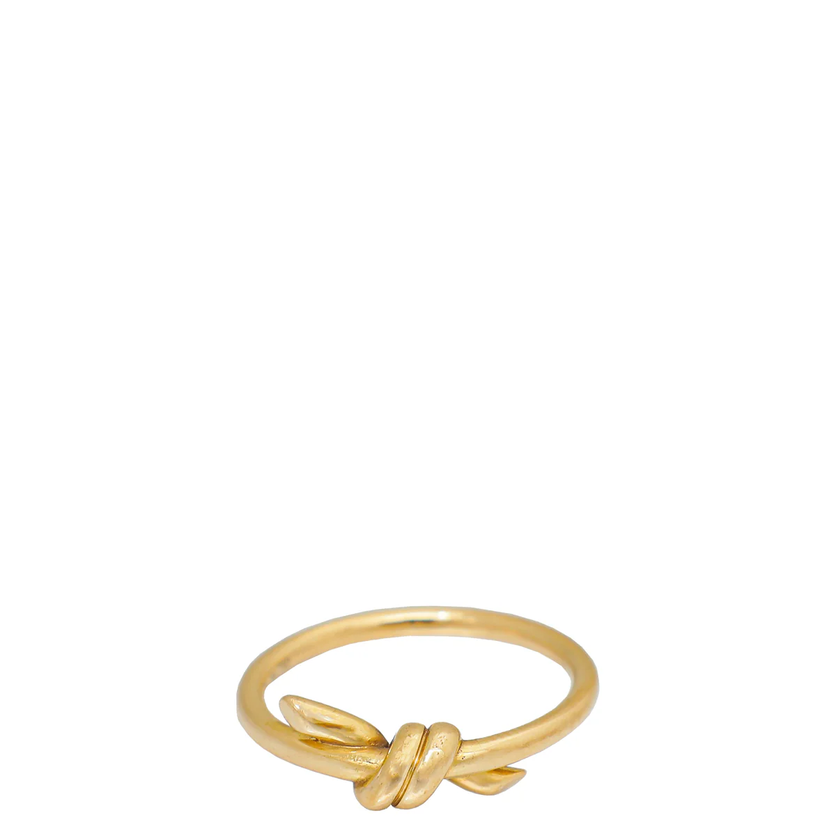 Tiffany & Co 18K Rose Gold Knot Ring 6/51