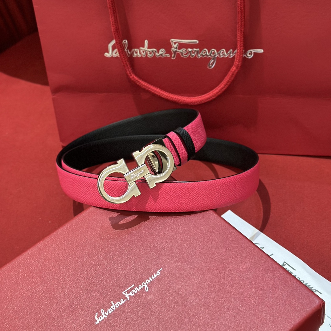 FERRAGAMO Belt 004 22PJ081 2.5cm
