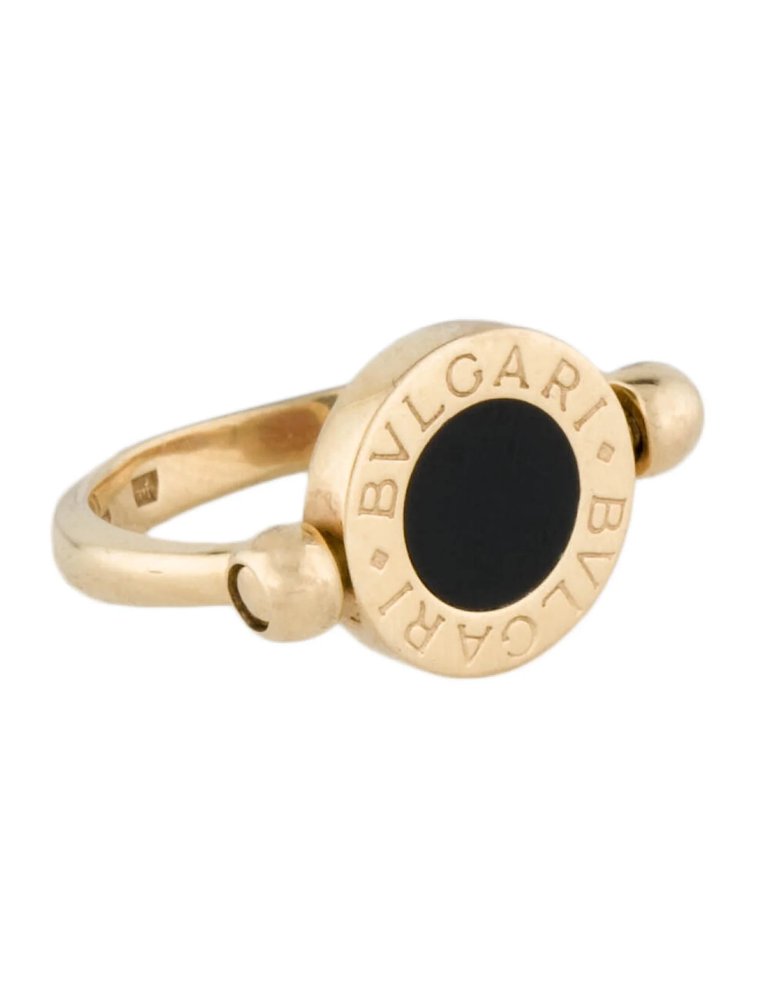 BVLGARI BVLGARI RING, White & Black