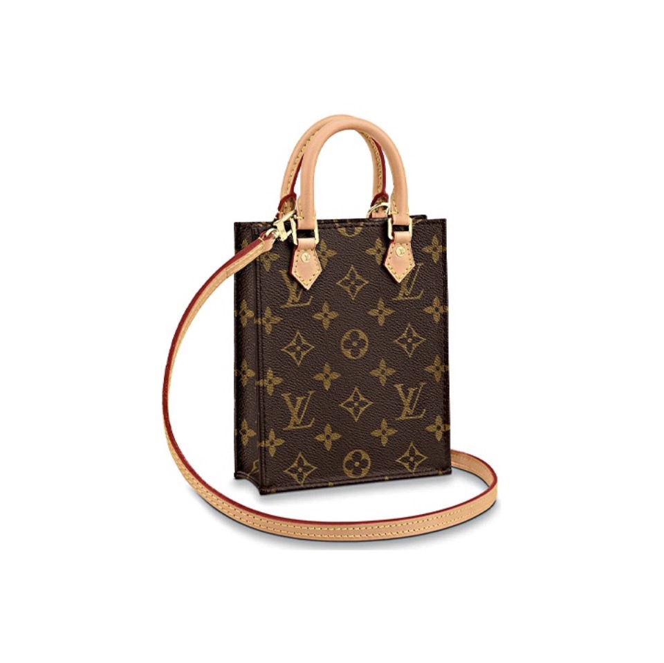 Louis Vuitton LV Petit Sac Plat Shoulder Bag ( Replica锛�