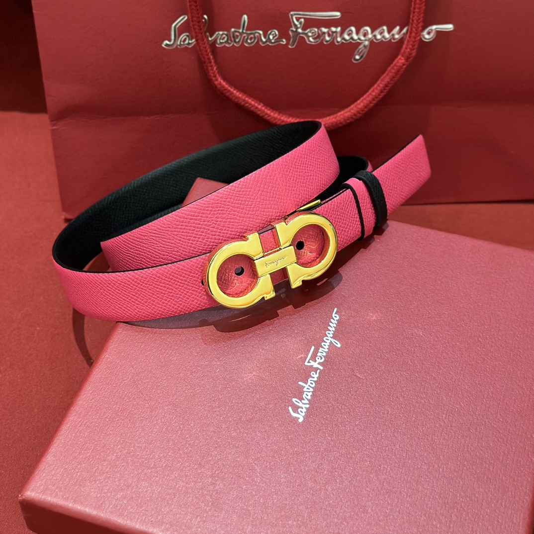 FERRAGAMO Belt 005 22PJ081 2.5cm