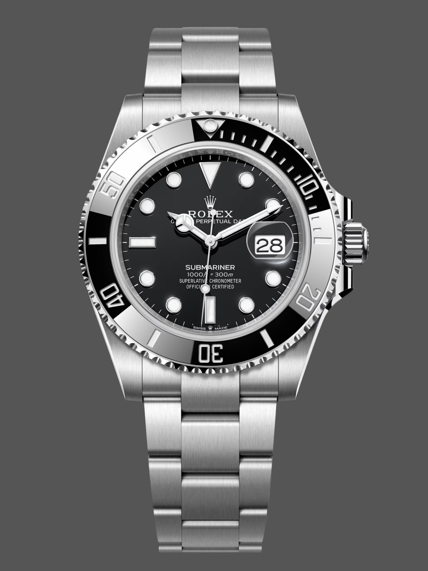 Rolex Submariner 126610LN 0001 Stainless steel Black Dial 41mm Mens Replica Watch