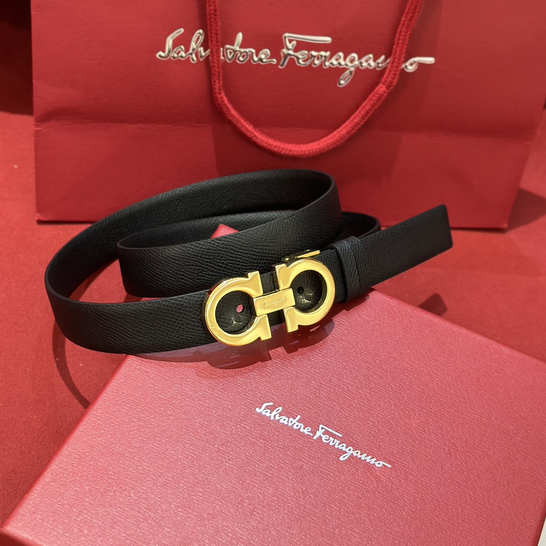 FERRAGAMO Belt 005 22PJ081 2.5cm
